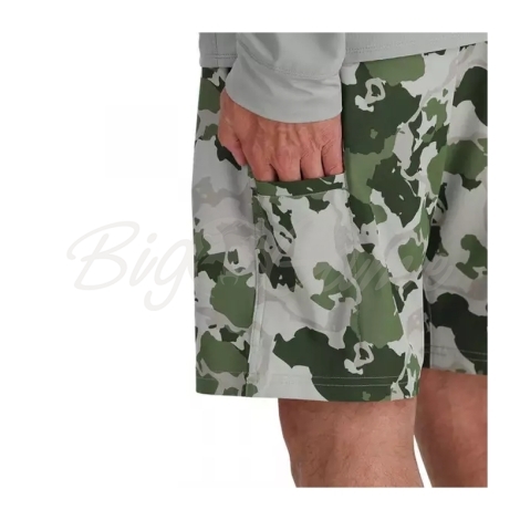 Шорты SIMMS Seamount Board Shorts цвет Regiment Camo Clover фото 2