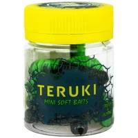 Червь TERUKI Roy 6,5 см (7 шт.) зап. сыр цв. Green/Black превью 3