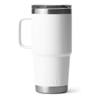 Термокружка YETI Rambler Travel Mug w/Magslider Lid 591 цвет White превью 2