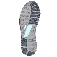 Ботинки треккинговые AKU WS Alterra Lite GTX цвет Anthracite / Light Blue превью 2