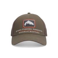 Кепка SIMMS Trout Icon Trucker цвет Hickory превью 1