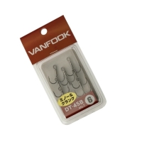 Крючок тройной VANFOOK DT-45B Predator Treble Hooks (6 шт.) №1/0