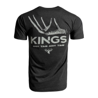 Футболка KING'S Whitetail Shed Tee цвет Heather Graphite превью 3
