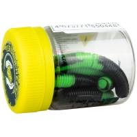 Червь TERUKI Roy 6,5 см (7 шт.) зап. сыр цв. Green/Black превью 2