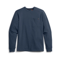 Лонгслив SITKA Foothills LS Crew цвет Starlight Blue