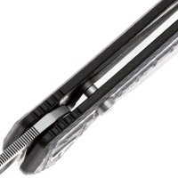 Нож складной полуавтоматический BESTECH Angry Owl сталь D2 рукоять Стеклотекстолит G10 цв. Черный превью 4