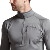 Водолазка SITKA Core Mid Wt Zip-T New цвет Woodsmoke превью 4