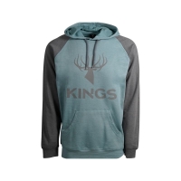 Толстовка KING'S Logo Triblend Fleece Hoodie цвет Steel / Grey