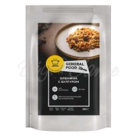 Готовая еда GENERAL FOOD №12 Оленина с булгуром 250 г превью 2