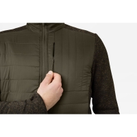 Куртка SEELAND Theo Hybrid Jacket цвет Pine green превью 3