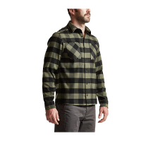 Рубашка SITKA Riser Work Shirt цвет Covert / Black / Plaid превью 5