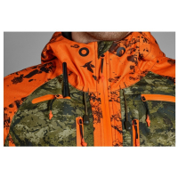 Куртка SEELAND Vantage jacket цвет InVis green / InVis orange blaze превью 5