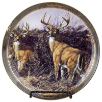 Тарелка декоративная с охотничьими животными Фарфор превью 8