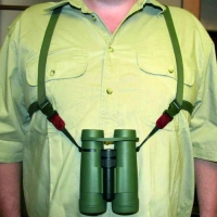 Ремень для бинокля RISERVA Braces For Binoculars цвет Green превью 2