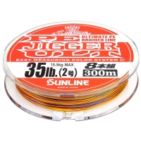 Плетенка SUNLINE SaltiMate PE Jigger ULT 8 Braid многоцветная 300 м #2 превью 2