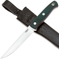 Нож ЮЖНЫЙ КРЕСТ F5 Сталь Elmax рукоять Микарта изумруд/насечка превью 4