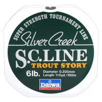 Леска DAIWA Silver Creek S.C. LINE TROUT STORY 6LB-100 / 0,205 мм 100 м превью 1