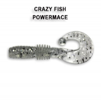 Твистер CRAZY FISH Power Mace 1,6