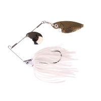 Блесна вращающаяся SAVAGE GEAR TI-Flex SpinnerBait 24 г цв. Bleak (Shad) Silver Gold превью 1