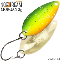 Блесна колеблющаяся NORSTREAM MORGAN 3 г код цв. 41