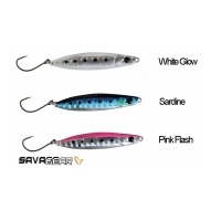 Пилькер SAVAGE GEAR LRF Psycho Sprat (3 шт.) цв. Sardine, White Glow, Pink Flash