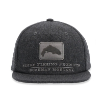 Кепка SIMMS Wool Trout Icon Cap цвет Graphite превью 1