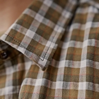 Рубашка HARKILA Fjell L/S Shirt Women цвет Dark olive check превью 4