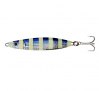 Пилькер SAVAGE GEAR Psycho Sprat 28 г цв. 04-Blue Glow Zebra