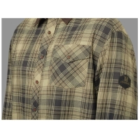 Рубашка HARKILA Driven Hunt flannel shirt цвет Light teak check превью 2