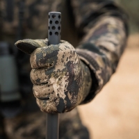 Перчатки SEELAND Grip Camo Gloves цвет InVis MPC green превью 5