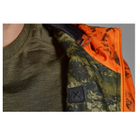 Куртка SEELAND Vantage jacket цвет InVis green / InVis orange blaze превью 8