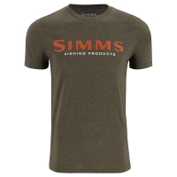 Футболка SIMMS Logo T-Shirt цвет Loden Heather