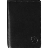 Обложка для документов FJALLRAVEN Leather Passport Cover цвет Black