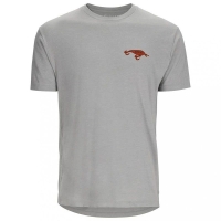Футболка SIMMS Square Bill T-Shirt цвет Cinder Heather