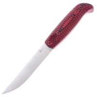 Нож OWL KNIFE North сталь N690 рукоять G10 черно-красн превью 5