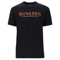Футболка SIMMS Logo T-Shirt цвет Jet Black