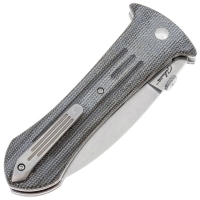 Нож складной полуавтоматический BOKER Smatchet сталь VG-10 рукоять Микарта цв. Серый превью 5
