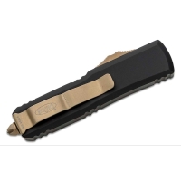 Нож автоматический MICROTECH UTX-85 S/E сталь M390, рукоять алюминий цв. Черный превью 3