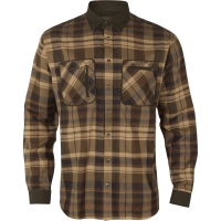 Рубашка HARKILA Pajala Shirt цвет Beige W / brown