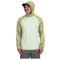 Термокофта SIMMS Bugstopper Solarflex Hoody цвет Light Green / Sage Heather превью 5