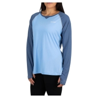 Термокофта SIMMS Women's Solarflex Crewneck цвет Cornflower Heather превью 5