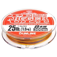 Плетенка SUNLINE SaltiMate PE Jigger ULT 8 Braid многоцветная 300 м #1,5 превью 2