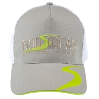 Бейсболка NORSTREAM с логотипом NEW с сеткой цв. бежево-зеленый превью 3