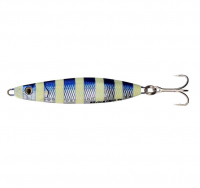 Пилькер SAVAGE GEAR Psycho Sprat 60 г цв. 04-Blue Glow Zebra