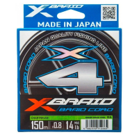 Плетенка YGK X-Braid Cord X4 150 м #0.8