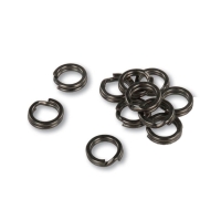 Заводное кольцо HIGASHI Split Ring цв. Black nickel № 6 (10 шт.)