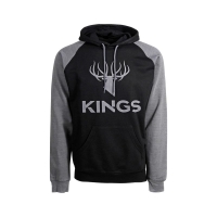 Толстовка KING'S Logo Triblend Fleece Hoodie цвет Black / Grey