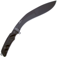 Нож с фиксированным клинком FOX KNIVES Extreme Tactical Fixed Kukri сталь Bohler N690Co рукоять Полиамид цв. Коричневый превью 5