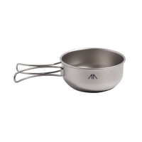 Миска GORAA Titanium Single-Wall Bowl With Folding Handle 300 мл