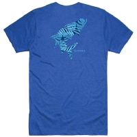 Футболка SIMMS Palm Tarpon Fill T-Shirt цвет Royal Heather превью 2